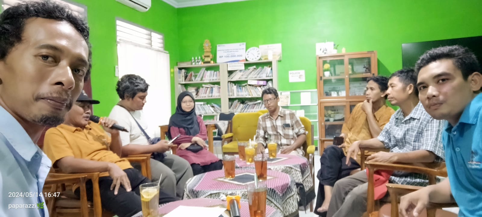 Rapat Koordinasi dan Evaluasi Pelaksanaan Rehab Ruang Pertemuan Kalurahan Pleret